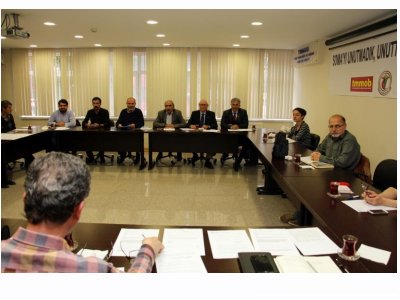 TMMOB ODA SEKRETERYAZMAN ÜYELERİ ORTAK TOPLANTISI`NA KATILDIK