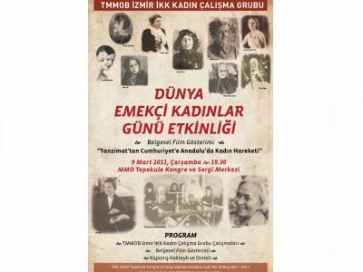 8 MART DÜNYA EMEKÇİ KADINLAR GÜNÜ ETKİNLİĞİ