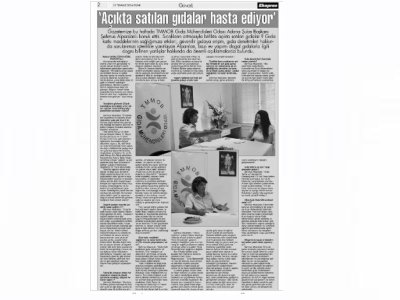 SICAKTA AÇIKTA SATILAN GIDALAR HASTA EDİYOR