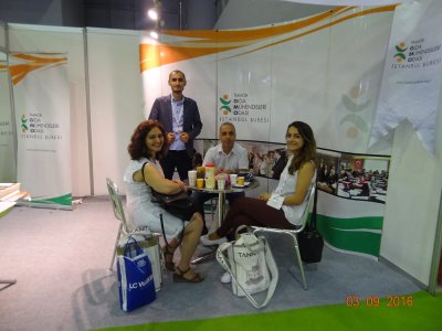 0104 EYLÜL 2016 TARİHLERİ ARASINDA GERÇEKLEŞEN 24 ULUSLARARASI GIDA ÜRÜNLERİ VE TEKNOLOJİLERİ FUARINA WORLDFOOD İSTANBUL 2016 KATILDIK