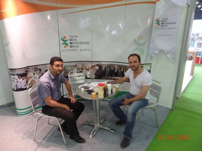 0104 EYLÜL 2016 TARİHLERİ ARASINDA GERÇEKLEŞEN 24 ULUSLARARASI GIDA ÜRÜNLERİ VE TEKNOLOJİLERİ FUARINA WORLDFOOD İSTANBUL 2016 KATILDIK