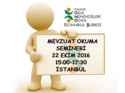 MEVZUAT OKUMA SEMİNERİ DUYURUSU 