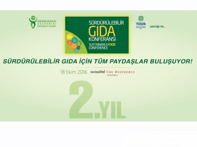 SÜRDÜRÜLEBİLİR GIDA KONFERANSI 2016DUYURU