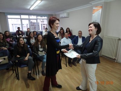 16 EKİM DÜNYA GIDA GÜNÜ ETKİNLİKLERİ KAPSAMINDA ``ORGANİK TARIM`` SEMİNERİMİZİ GERÇEKLEŞTİRDİK