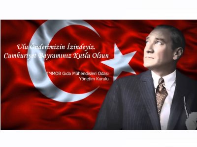 CUMHURİYET BAYRAMINIZ KUTLU OLSUN