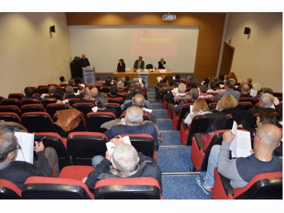 TMMOB YÜKSEK ONUR KURULU ÜYELERİ VE ODA ONUR KURULU ÜYELERİ ORTAK TOPLANTISI`NA KATILDIK