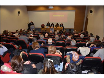 TMMOB VE ODALAR DENETLEME KURULLARI V ÇALIŞTAYI`NA KATILDIK