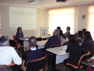 KADIN EMEĞİ VE İSTİHDAMI SEMİNERİNİ GERÇEKLEŞTİRDİK