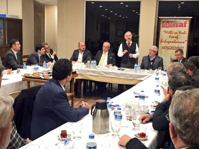 MİLLİ VE YERLİ ESNAF BULUŞMASINA KATILIM SAĞLADIK