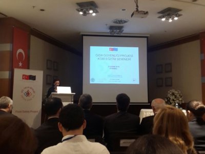 GIDA GÜVENLİĞİ PROJESİKOBİ EĞİTİM SEMİNERİNE KATILIM SAĞLADIK