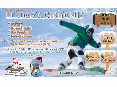 ULUDAĞA GİDİYORUZ