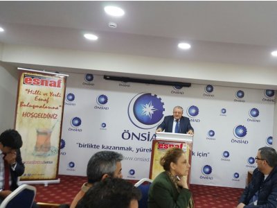 MİLLİ VE YERLİ ESNAF BULUŞMASINA KATILIM SAĞLADIK