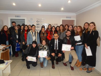 İSTANBUL TEKNİK ÜNİVERSİTESİ GIDA MÜHENDİSLİĞİ BÖLÜMÜ ÖĞRENCİLERİNE ISO 22000:2005 GIDA GÜVENLİĞİ YÖNETİM SİSTEMİ TEMEL EĞİTİMİ GERÇEKLEŞTİRİLMİŞTİR 