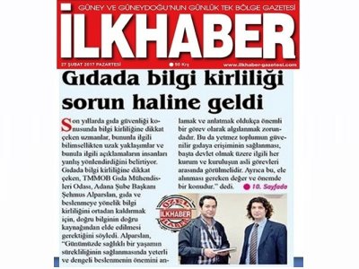 GIDADA BİLGİ KİRLİLİĞİ SORUN HALİNE GELDİ