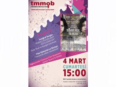 TMMOB İKK KADIN ÇALIŞMA GRUBUNUN ORGANİZE ETTİĞİ 08 MART DÜNYA EMEKÇİ KADINLAR GÜNÜ ETKİNLİĞİ