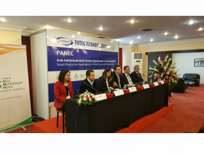 GIDA SEKTÖRÜNDE AKILLI ÜRETİM UYGULAMALARI VE İZLENEBİLİRLİK PANELİNİ GERÇEKLEŞTİRDİK