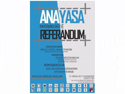 ANAYASA DEĞİŞİKLİĞİ VE REFERANDUM