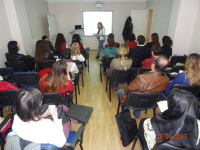 KAYGILARIMIZLA BAŞA ÇIKMA SEMİNERİMİZ GERÇEKLEŞTİRİLMİŞTİR