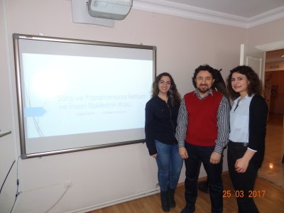 3 DÖNEM MESLEK KOÇLUĞU PROJESİMENTOR MENTİ SUNUMLARININ İLKİ GERÇEKLEŞTİRİLDİ