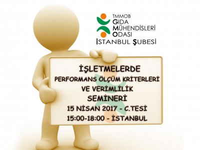 İŞLETMELERDE PERFORMANS ÖLÇÜM KRİTERLERİ VE VERİMLİLİK SEMİNERİDUYURU