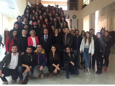 NİĞDE ÖMER HALİSDEMİR ÜNİVERSİTESİ GIDA MÜHENDİSLİĞİ BÖLÜMÜ ÖĞRENCİLERİ İLE BİRARAYA GELDİK