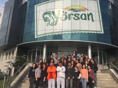 YILDIZ TEKNİK ÜNİVERSİTESİ ÖĞRENCİ TEMSİLCİLİĞİMİZ BURSA YÖRSAN VE FINE FOODFABRİKALARINA TEKNİK GEZİ GERÇEKLEŞTİRDİ 