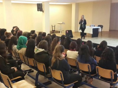 TEB ANADOLU LİSESİNDE MESLEKİ SÖYLEŞİ GERÇEKLEŞTİRİLMİŞTİR
