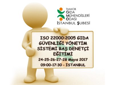 ISO 22000:2005 DENETÇİBAŞ DENETÇİ EĞİTİMİ DUYURUSU