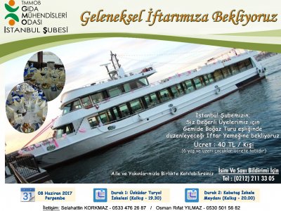 GELENEKSEL İFTAR PROGRAMI