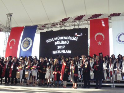 ANKARA ÜNİVERSİTESİ GIDA MÜHENDİSLİĞİ BÖLÜMÜ MEZUNİYET TÖRENİ’NE KATILDIK