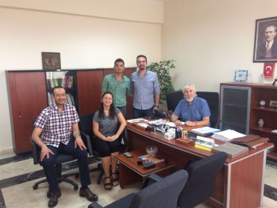 PAÜ GIDA MÜHENDİSLİĞİ BÖLÜM BAŞKANLIĞI`NI ZİYARET ETTİK