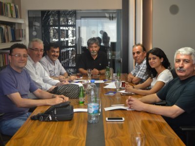 3 ODA BAŞKANI VE TEMSİLCİLERİ GÜNDEMDEKİ KONULARI KONUŞMAK ÜZERE BİR ARAYA GELDİ