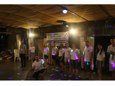"DUYARLILIK" TEMALI 8YAZ EĞITIM KAMPI MIZI GERÇEKLEŞTIRDIK