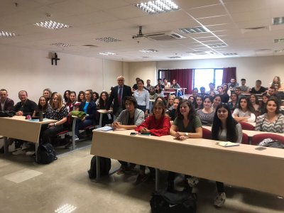 İYTE GIDA MÜHENDİSLİĞİ BÖLÜMÜNDE ODA VE MESLEK TANITIMI YAPTIK 