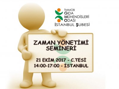 ZAMAN YÖNETİMİ SEMİNER DUYURUSU
