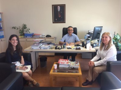 ARGE KOMİSYONUMUZ İTÜ GIDA MÜHENDİSLİĞİ BÖLÜM BAŞKANINI ZİYARET ETMİŞTİR