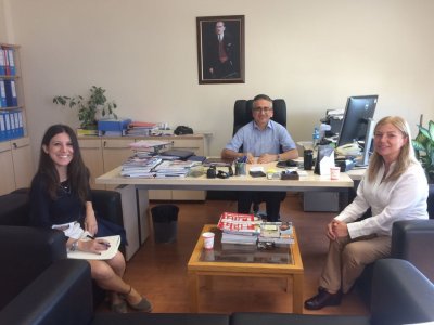 ARGE KOMİSYONUMUZ İTÜ GIDA MÜHENDİSLİĞİ BÖLÜM BAŞKANINI ZİYARET ETMİŞTİR