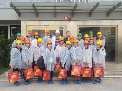 YILDIZ TEKNİK ÜNİVERSİTESİ ÖĞRENCİ TEMSİLCİLİĞİMİZ BESLER GIDA VE KİMYA FABRİKASINA TEKNİK GEZİ GERÇEKLEŞTİRDİ 