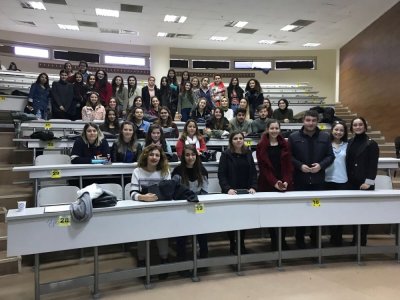 ADNAN MENDERES ÜNİVERSİTESİ GIDA MÜHENDİSLİĞİ BÖLÜMÜ ÖĞRENCİLERİ İLE BİRARAYA GELDİK