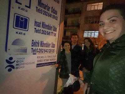 GIDA MÜHENDİSLERİ ODASI KOCAELİ TEMSİLCİLİĞİ GEBZE İRTİBAT BÜROSU AÇILDI