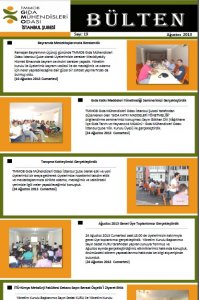 İSTANBUL ŞUBE e-BÜLTEN