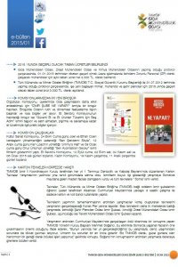 148 İZMİR ŞUBE e-BÜLTEN - Ocak-Aralık 2014