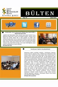 160 İSTANBUL ŞUBE e-BÜLTEN