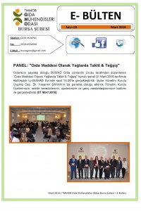 183 BURSA ŞUBE e-BÜLTEN