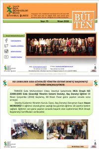 231 İSTANBUL ŞUBE e-BÜLTEN