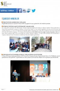 210 İZMİR ŞUBE e-BÜLTEN - Nisan-Mayıs 2018