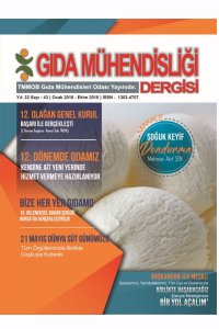 240 GIDA MÜHENDİSLİĞİ DERGİSİ