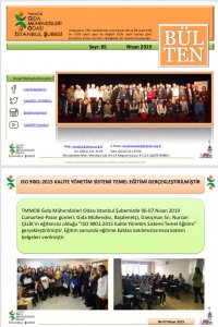 249 İSTANBUL ŞUBE e-BÜLTEN