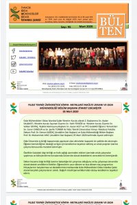 İSTANBUL ŞUBE e-BÜLTEN