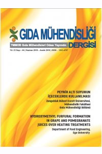 269 GIDA MÜHENDİSLİĞİ DERGİSİ